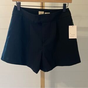 A New Day Black High Rise Tailored Shorts - Women's Size 4